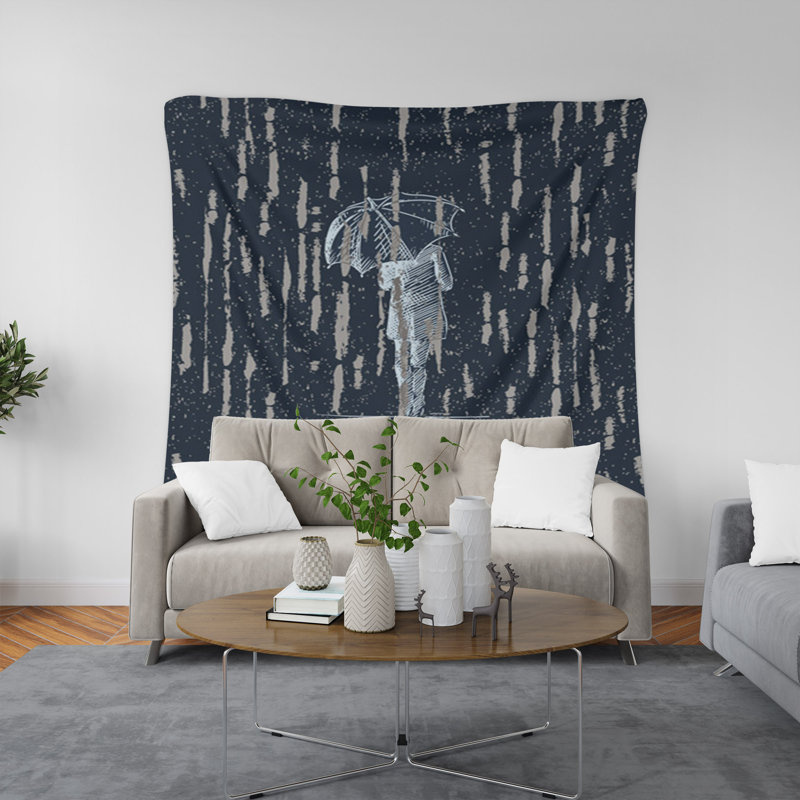 Tapisserie murale, H 80 po x l 68 po