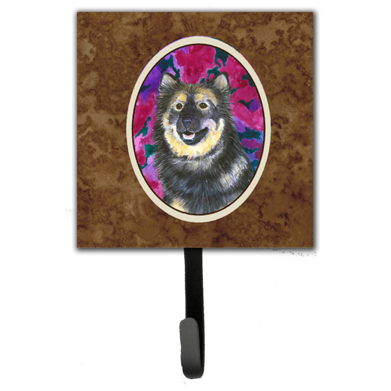 Porte-laisse lapphund finlandais et crochet mural