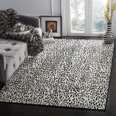 Ankit Black Area Rug