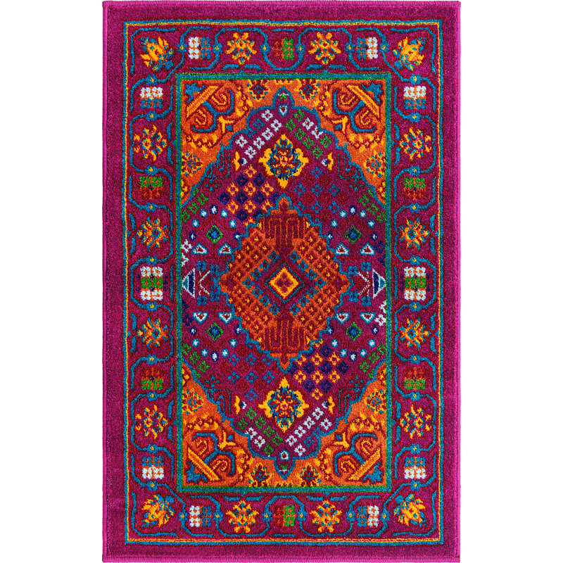 Malaija Oriental Indoor Rug, Rectangle 2' x 3'