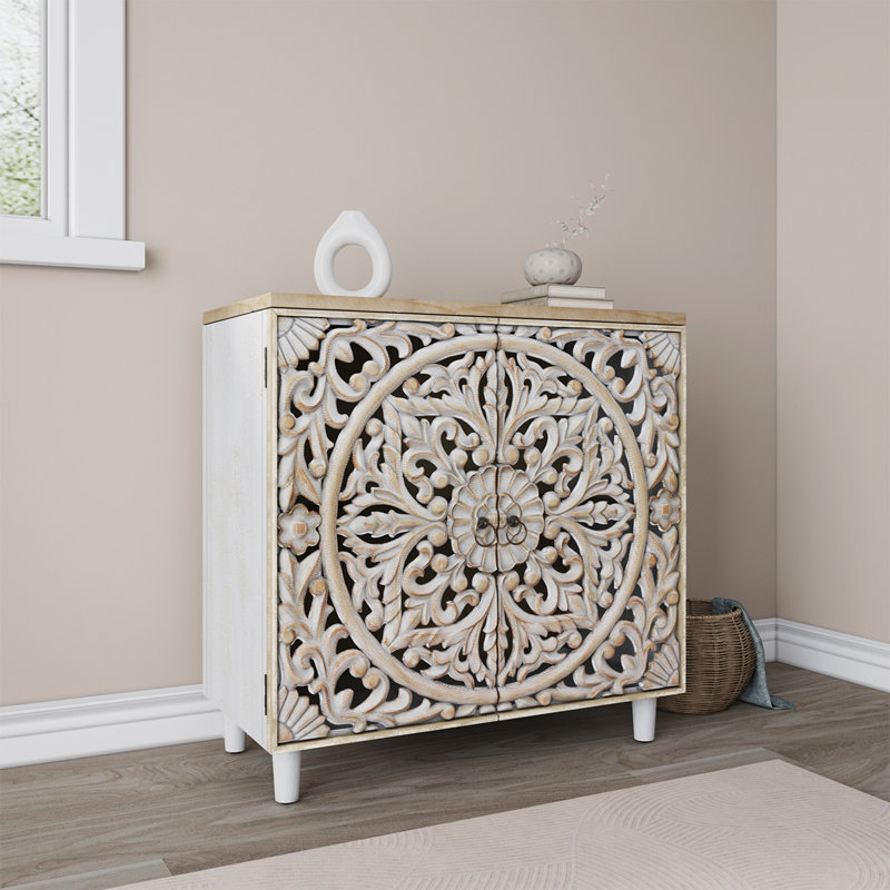 Armoire d'appoint Knowell, Blanc