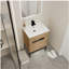 24-inch Bathroom Dressing Table with Sink, Available in Floor-standing or Suspended Conversion, Dimensions 24*18