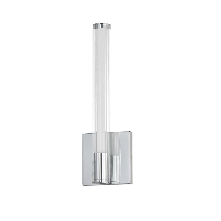 Dejoun Single Light Dimmable LED Flush Mounted Sconce