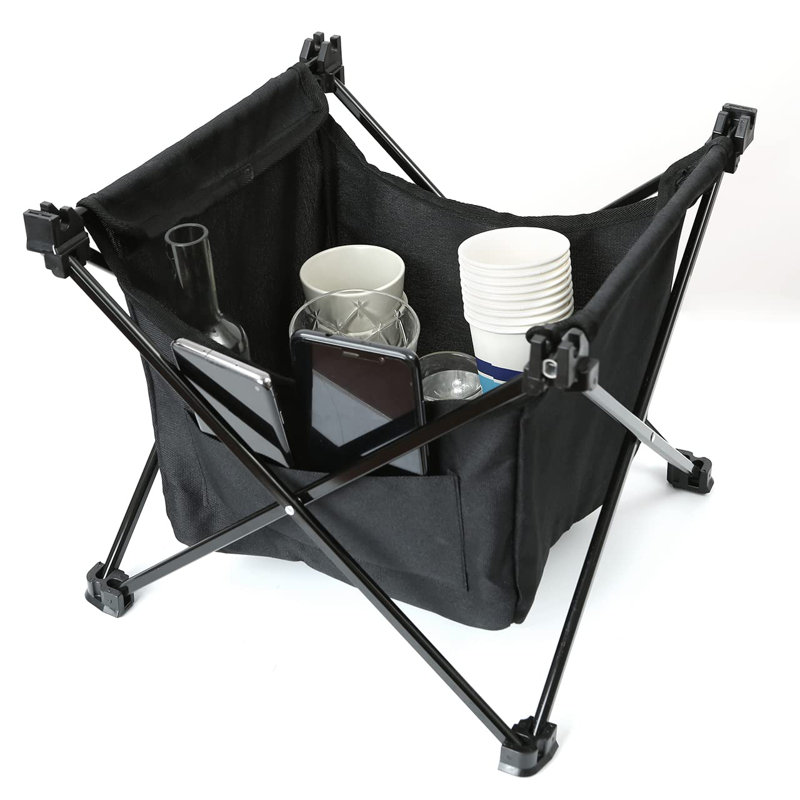 Table de camping pliante en aluminium
