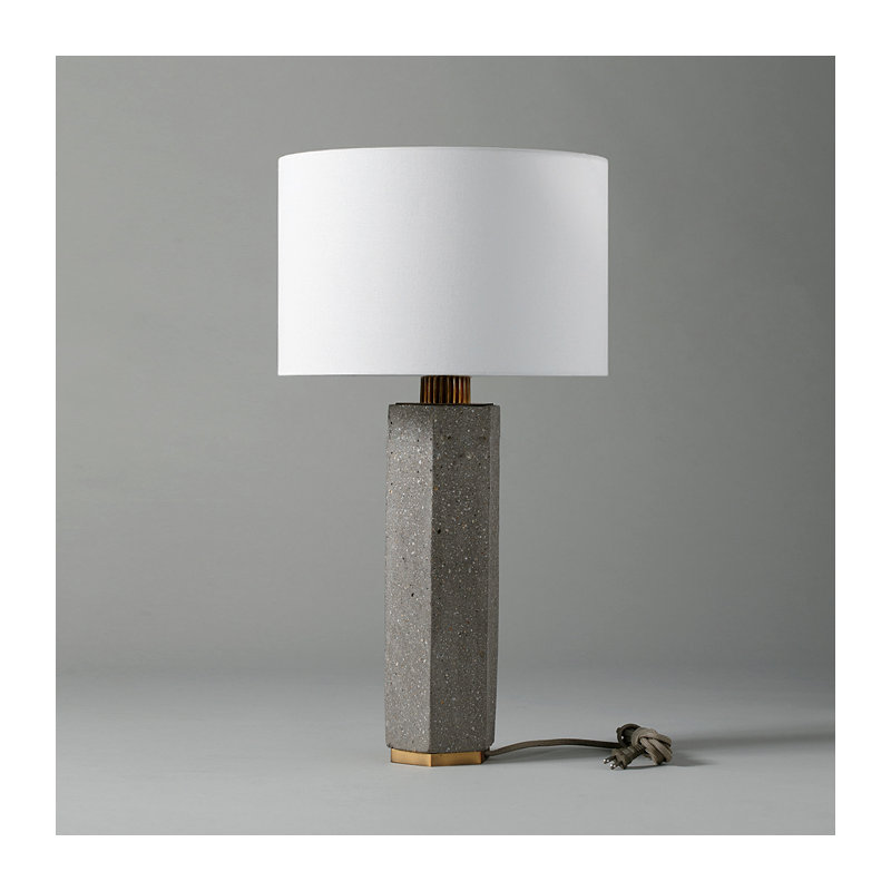 Lampe de table 31" en béton Loera