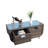 Coffee Table With Tempered Glass