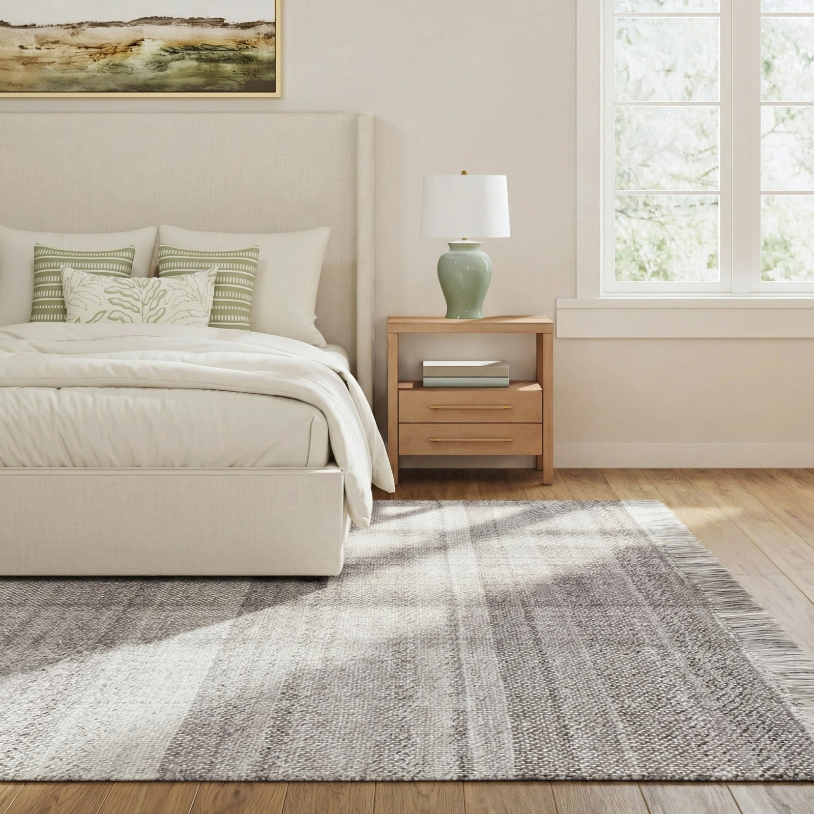 Fatma Hand-Woven Rug, Rectangle 12' x 15'