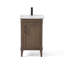 Ensemble de meuble-lavabo simple autoportant 20 po avec plateau en céramique Reynaldo-1355864737-1597465569