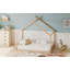 Structure de lit double pleine grandeur de style maison Montessori-630538140-630538142