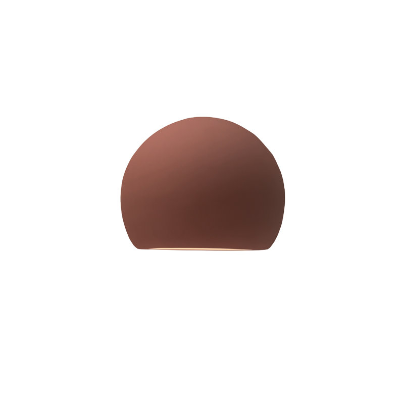 Beda Ceramic LED Wall Light, Canyon Clay
