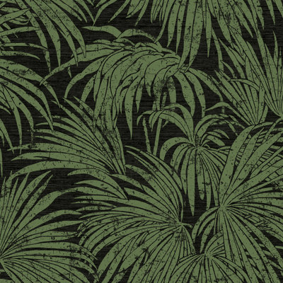 Palm Peel and Stick Wallpaper Roll