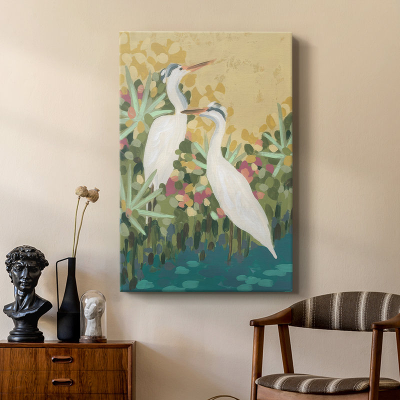 Heron Lagoon I - galerie sur mesure, H 18 po x l 12 po