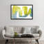 «Indigo and Citron II», reproduction sur toile-72791436-72791434-72791435