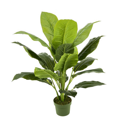 34'' Faux Foliage Plant in Pot Liner