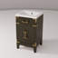 Meuble-lavabo simple l 20 po x P 18 po, comptoir en acrylique et miroir 18 po-115685722-115685730