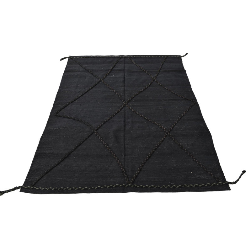 Tapis noir Jessen