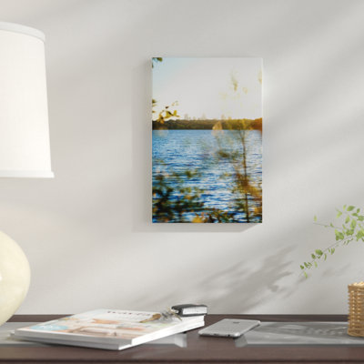 «White Rock Sunset II» par Sonja Quintero, reproduction d'art graphique sur toile