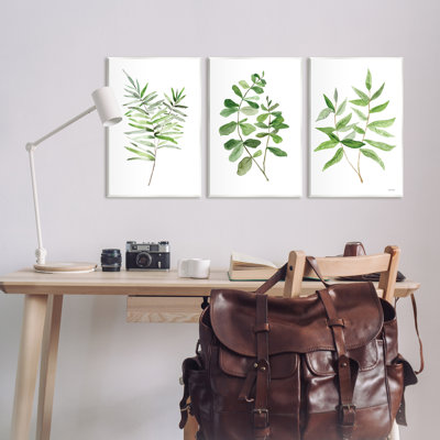 «Kitchen Herb Bunches Botanicals» par Sally Swatland - ensemble de 3 impressions