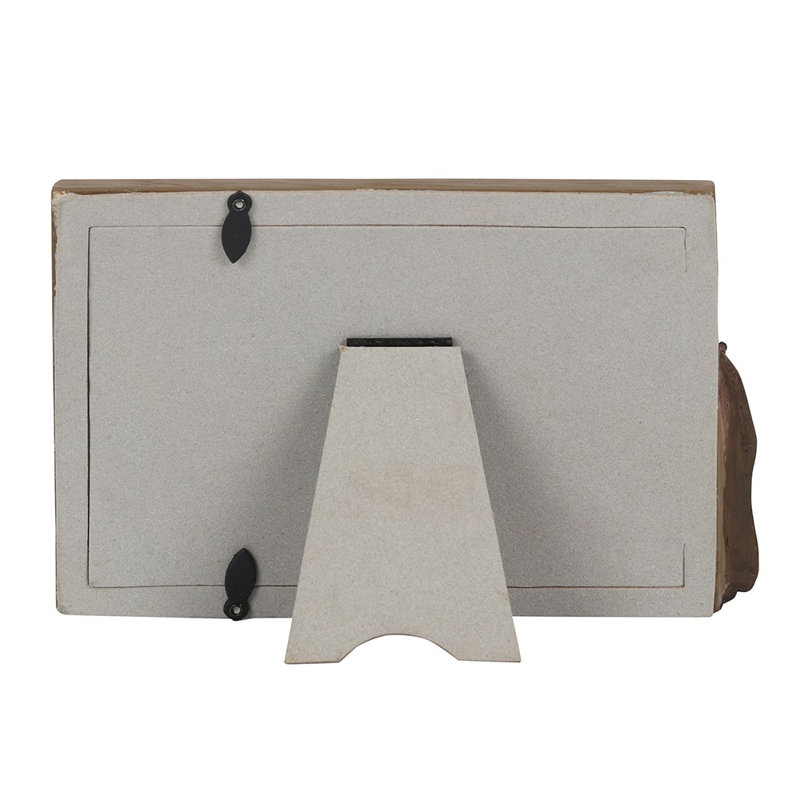 Creighton Brown Embossed Picture Frame with Mat