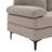 Polyester Blend Upholstered U-Shape Sectional With Metal Legs,  For Modern Comfort And Style-1997951606