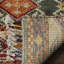 Tapis jaune en laine, viscose et coton Nomad-24292005