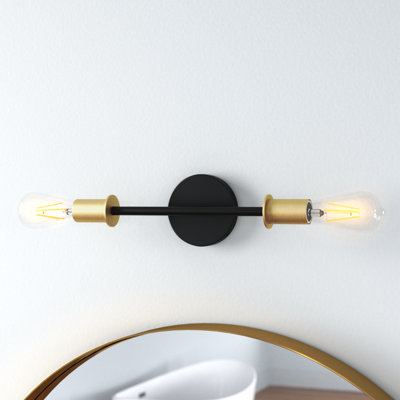 Éclairage pour salle de bain à intensité variable 2 lumières Avriana