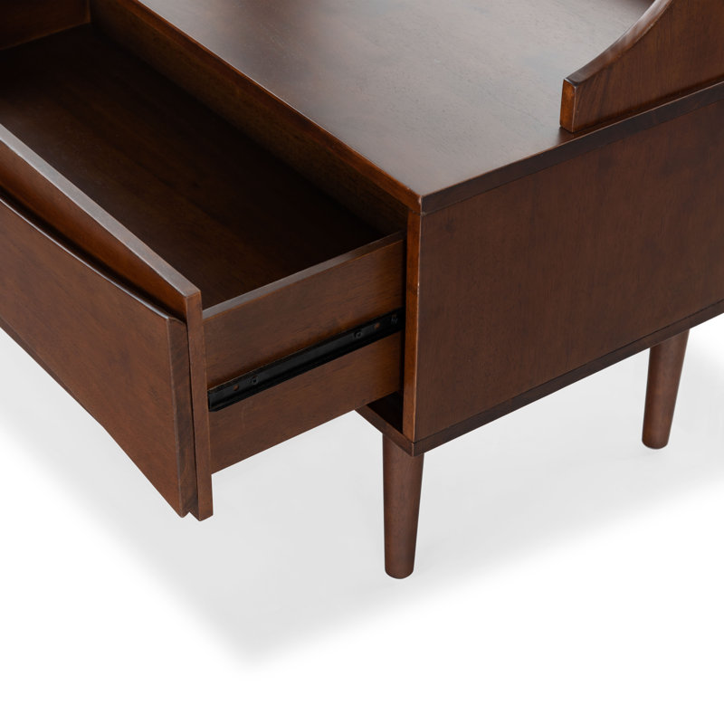Priseis Wood 1 Drawer Hall Tree