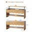 Table basse à plateau relevable avec rangement-407654492