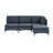 Linen Modular Sectional Sofa with Easy Assembly