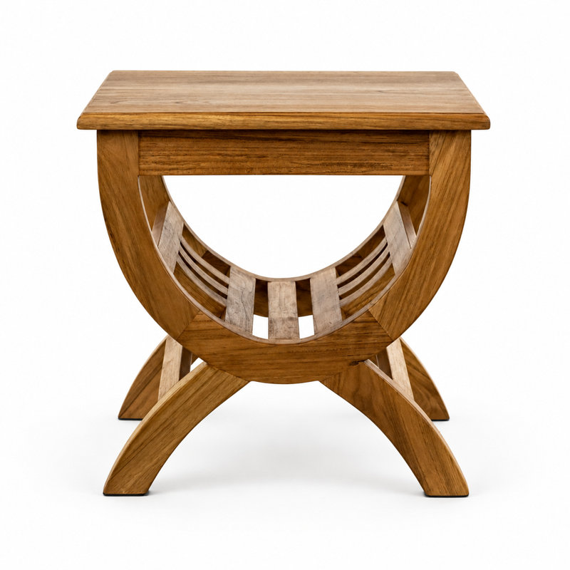 Solid Wood End Table