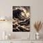 Art mural sur toile noir et beige-953230784