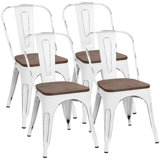 Augustine Slat Back Stacking Side Chair