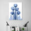 Indigo Spring Tulips 2 - Wrapped Canvas Print-583232483