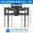 Mount-It! Motorized Fireplace TV Wall Mount | Fits 40-70 Inch TV Screens | 77 Lbs. Weight Capacity