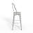 Fletcher Metal Contemporary Stools with Brace Support-487730265-487836221