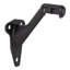 Quincaillerie robuste pour garde-corps standard H 2,91 po x l 2,2 po x P 1,26 po noir mat