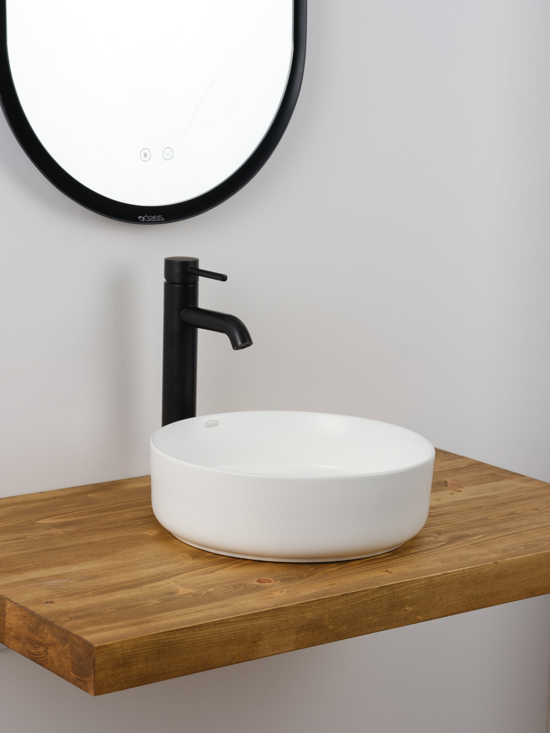 Altair 14 X 14 In. Round White Finish Ceramic Vessel Bathroom Vessel Sink & Reviews Wayfair