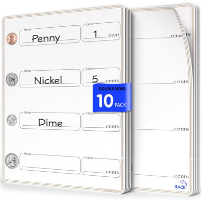 Petit tableau blanc Scribbledo Coin Coin 9 po x 12 po