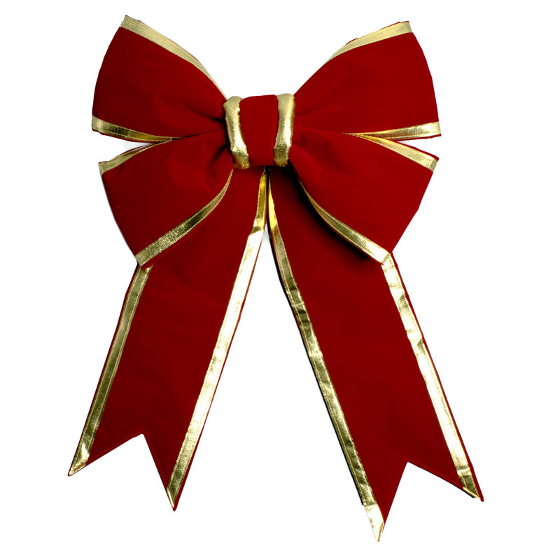 18" Velvet Bow