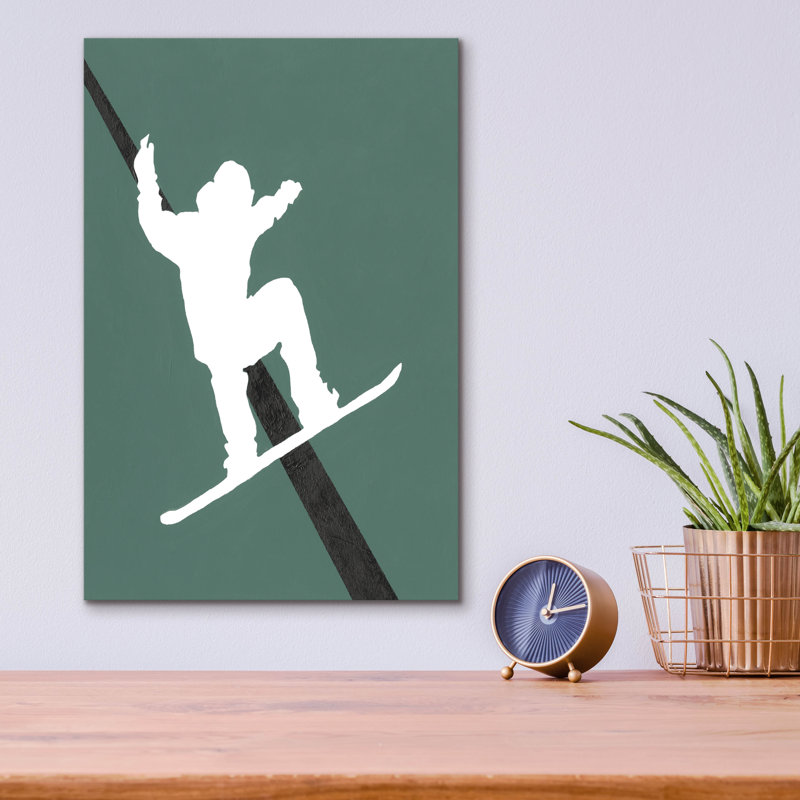 «It's All About The Game» par Regina M «It's All About The Game» par Regina Moore, art mural en verre acrylique, 12 po x 16 po, par Regina Moore