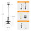 Luminaire suspendu en dôme 3 lumières unique Geier