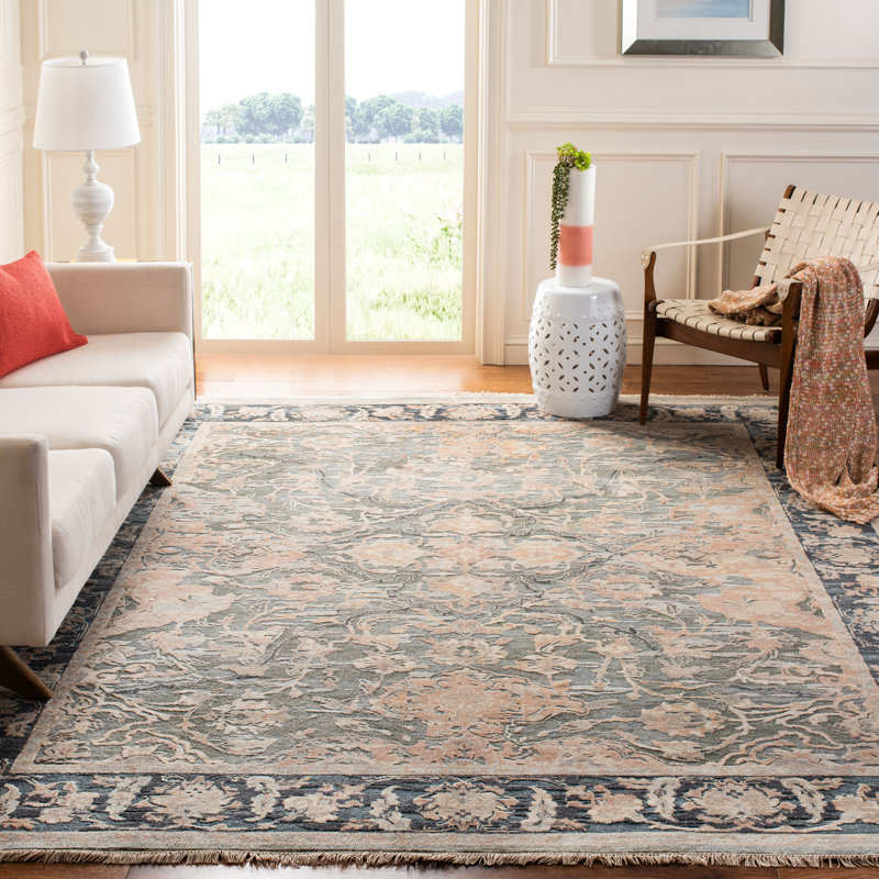 Rectangle Wool Area Rug, Rectangle 10' x 14'