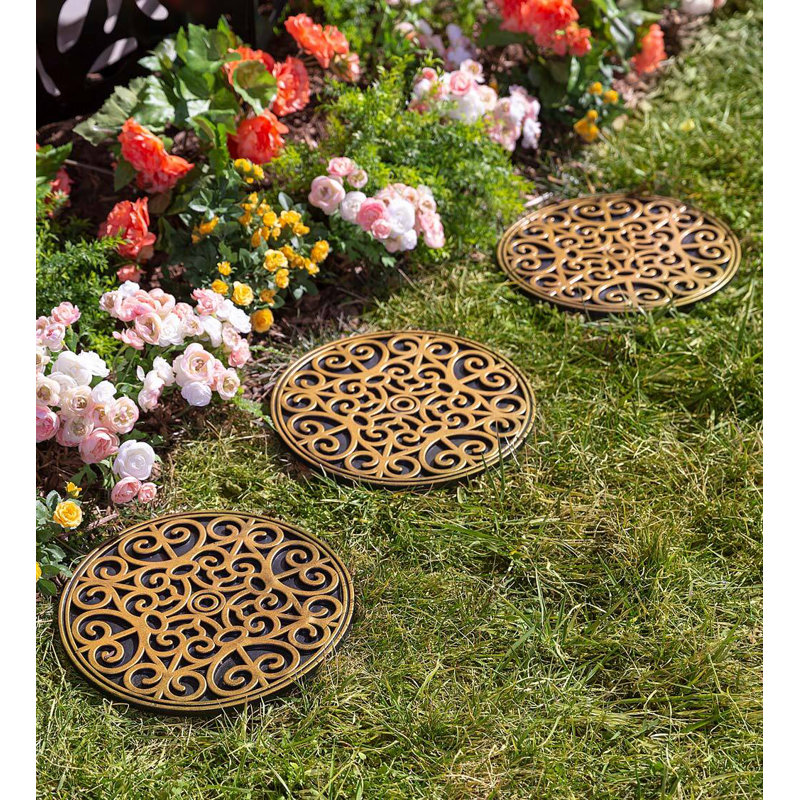 Weather Resistant Stone Abstract Stepping Stone