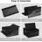 Large Hat Storage Box, Stackable Round Brim Hats Organizer Bag Container for Closet