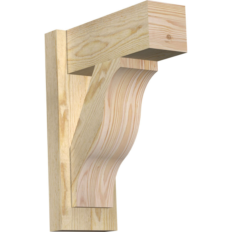 Jeu de blocs Funston, Sapin Douglas de 6 po (sciage brut), P 14 po x H 18 po