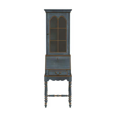 Gaen Secretary Desk with Hutch