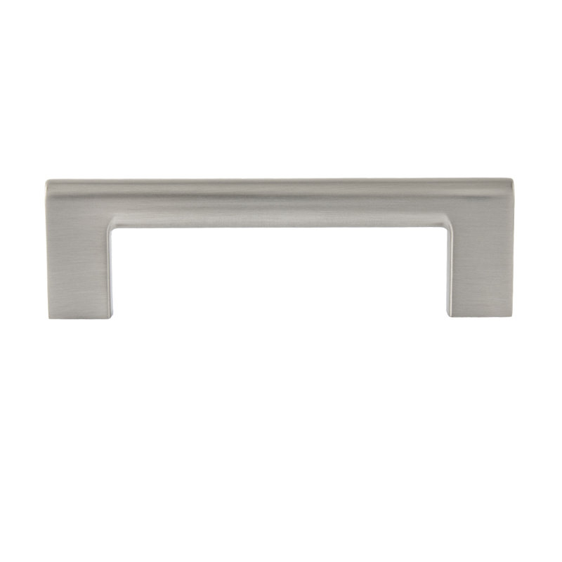Ensemble de poignées barres en nickel satiné 4 po Vail, Nickel satiné, 4"