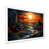 White Single Picture Framed