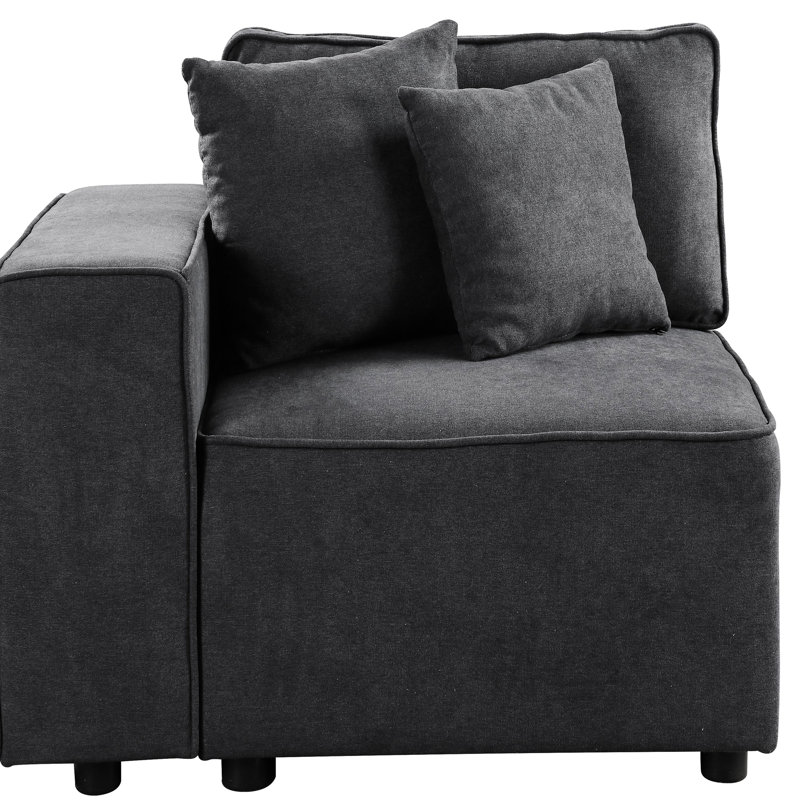 Chaise d'appoint confortable et confortable avec siège ferme et dossier réglable