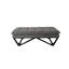 SEAT4U Kenhorst Grey PU Upholstered Pillow Top Bedroom Wooden Bench-414525533-414525523